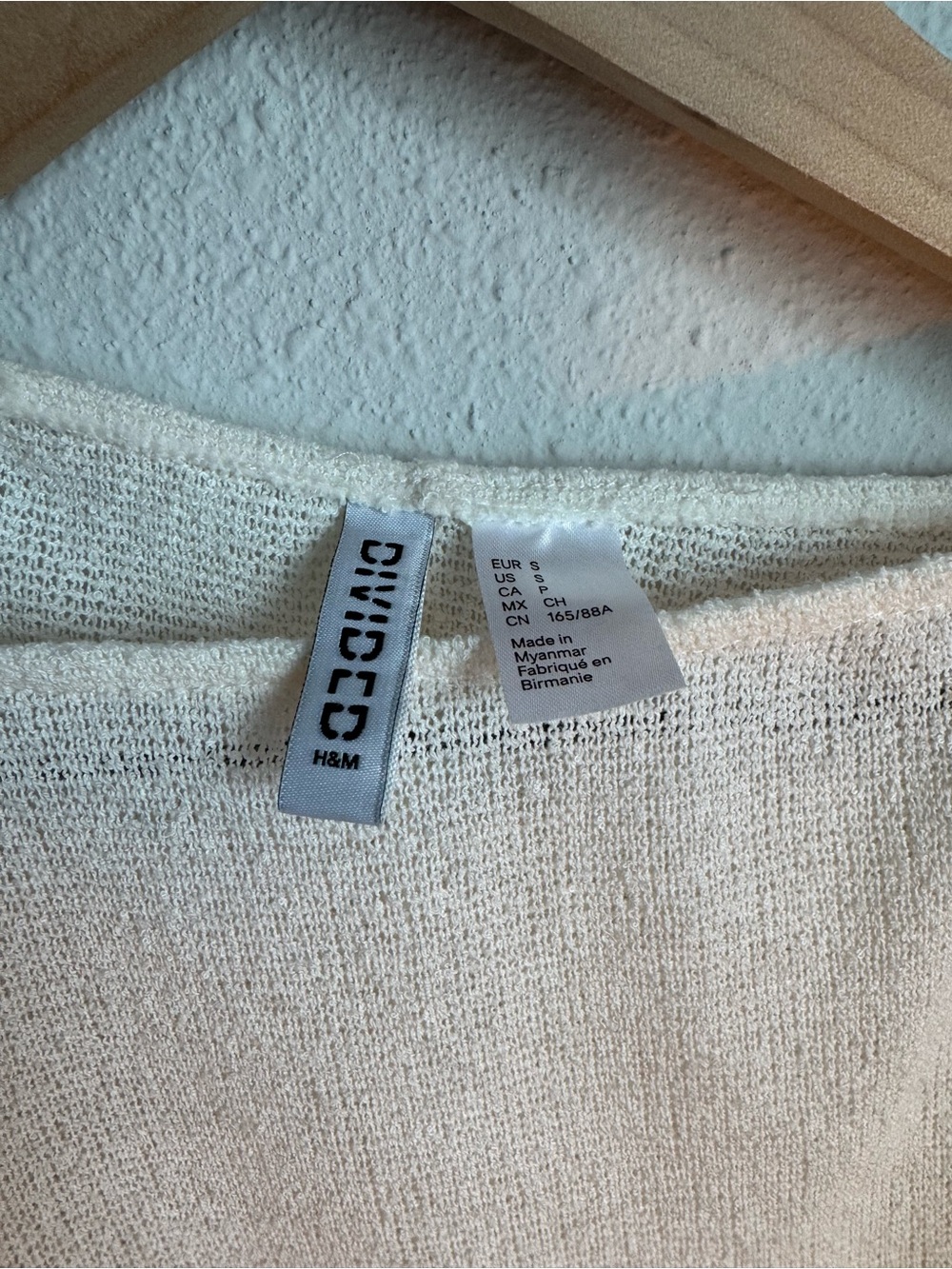 Cream Lightweight Women’s Poncho Top - Picture 3 of 6